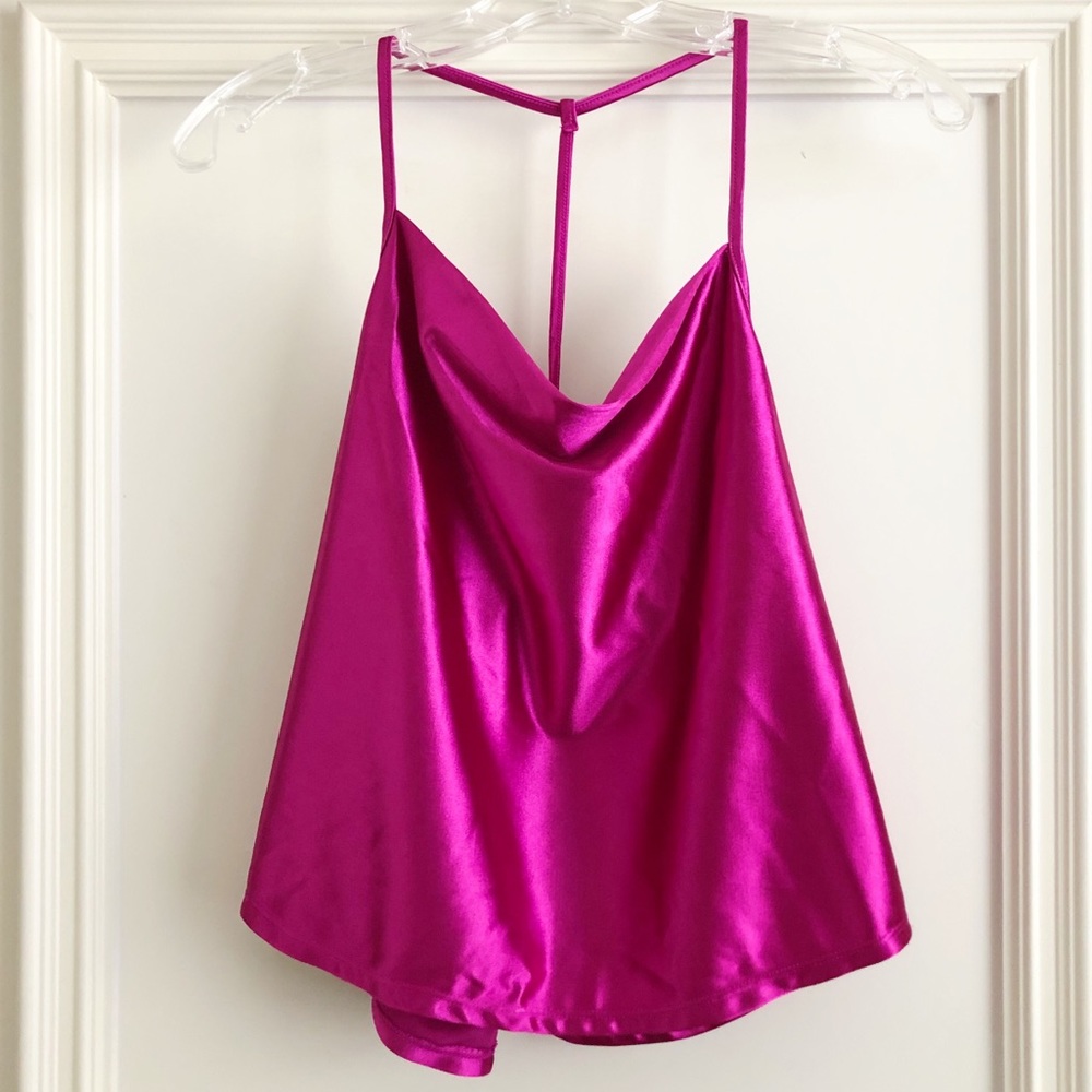 90s Style Hot Pink Tank